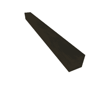 Sharp Wooden Pillar {2} 2.5M 5_1